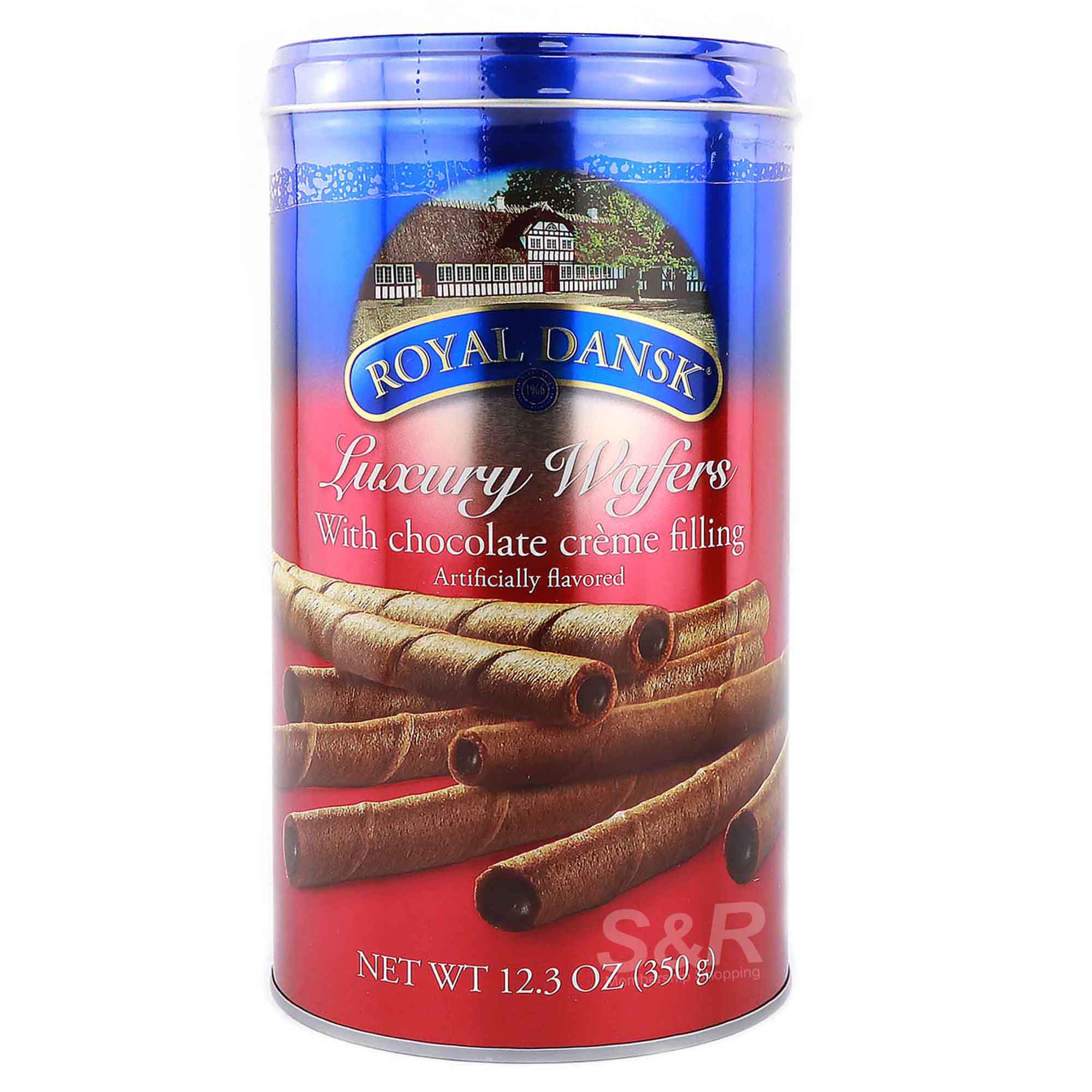 Royal Dansk Luxury Chocolate Wafers 350g Royal Dansk Luxury Chocolate Wafers 350g